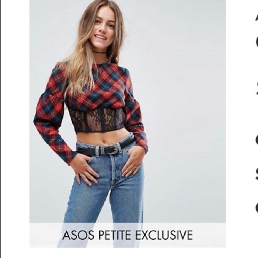 Checkered Top - image 1